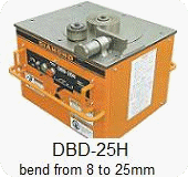 Click here for more about the DBD-25H portable rebar bender